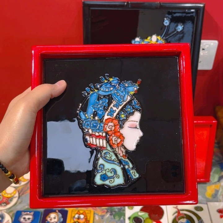 瓷片瓷板画艺术作品