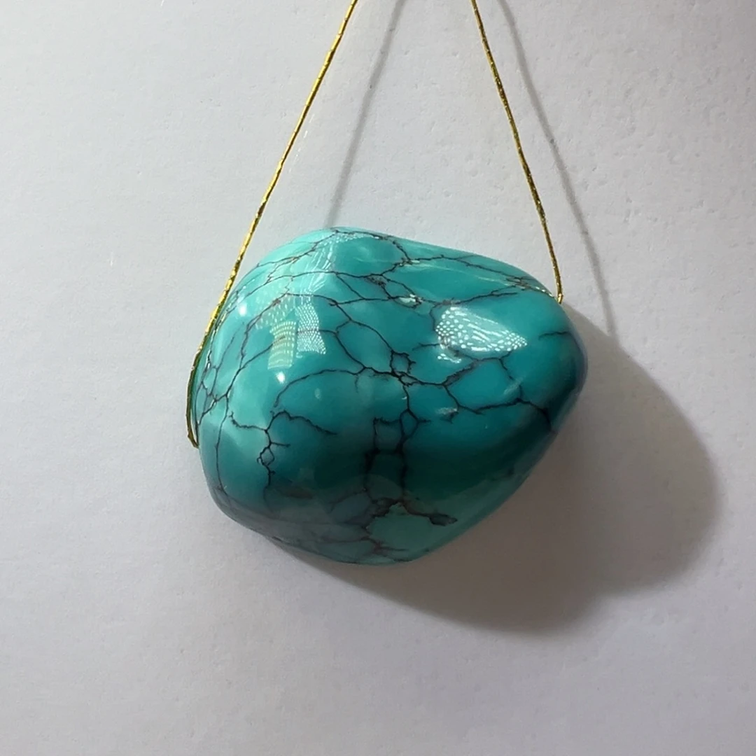 绿松石未镶嵌挂件