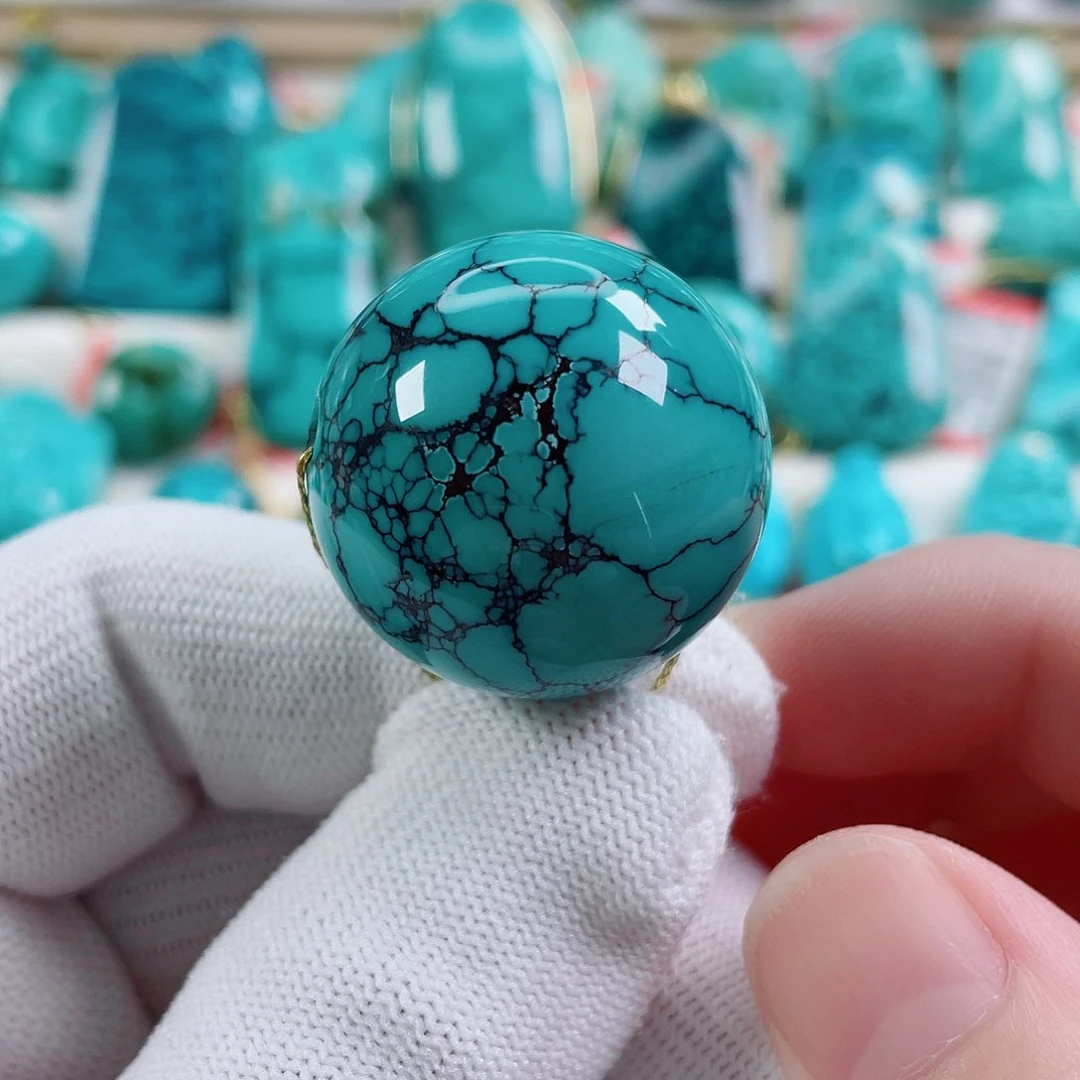 绿松石未镶嵌颈饰尺寸28