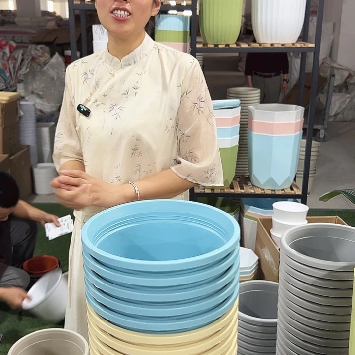 圆形控根180口18高18混色无托10只