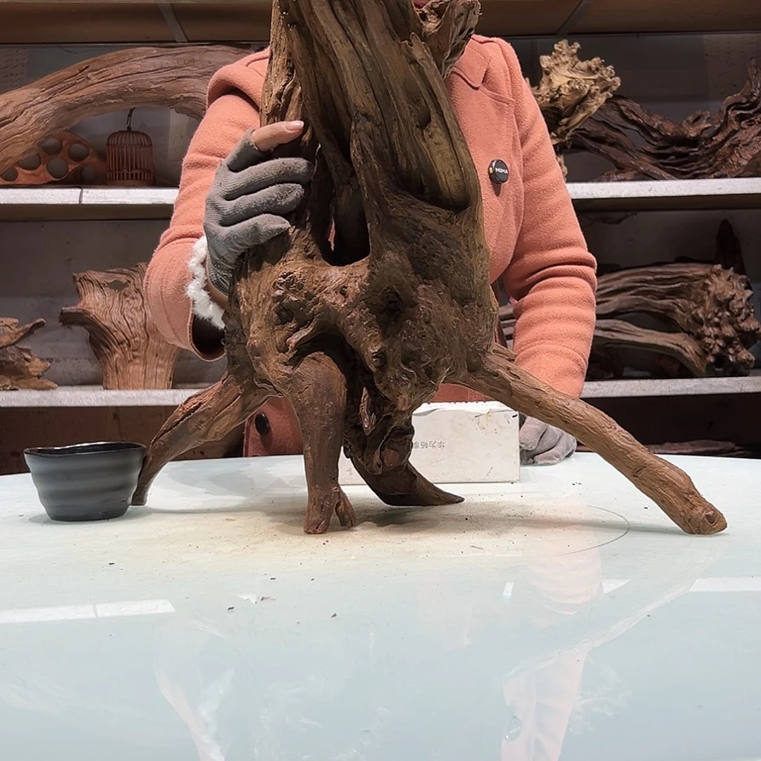 紫砂镂空成***姐紫柚沉木1555