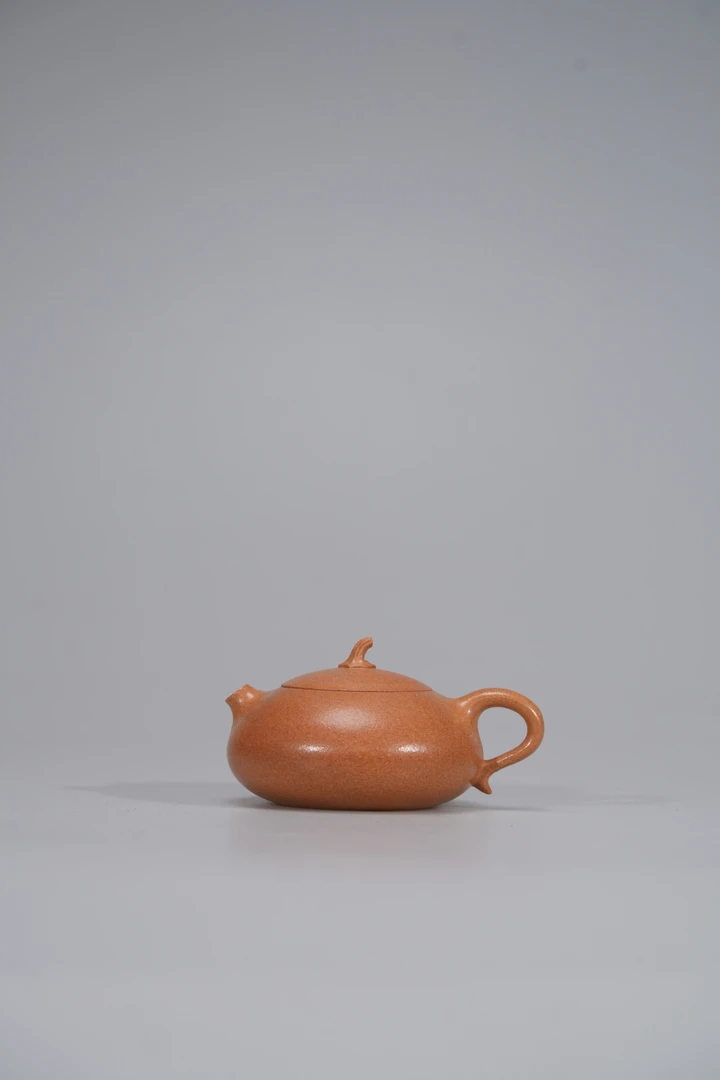 冠砂甄选 JSQ黄扁瓜 紫砂茶壶