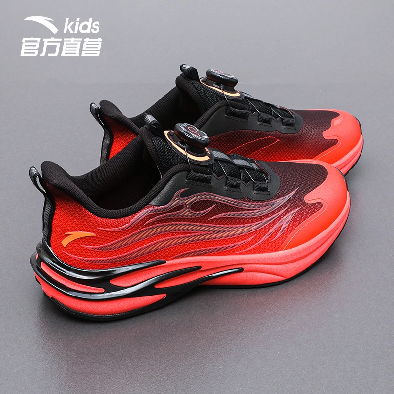 安踏赤焰6儿童运动鞋男童鞋子新年2026新款冬季学生中大童跑步鞋