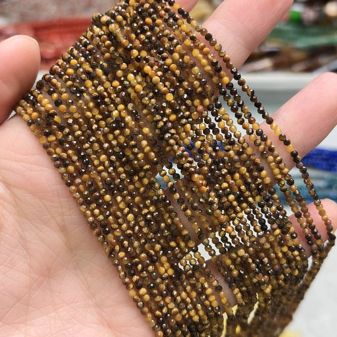 玛瑙/玉髓未镶嵌珠宝半成品卡2虎眼切一条