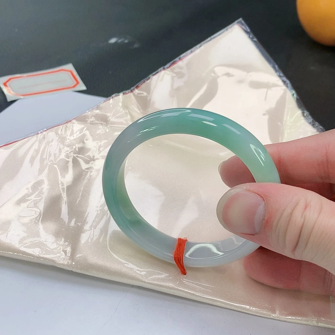 翡翠手镯未镶嵌29缅甸天然翡翠A货