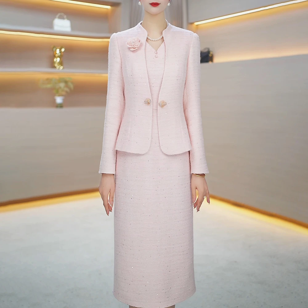 2025早春新款A2459气质遮肉显瘦大码连衣裙女修身女装连衣裙