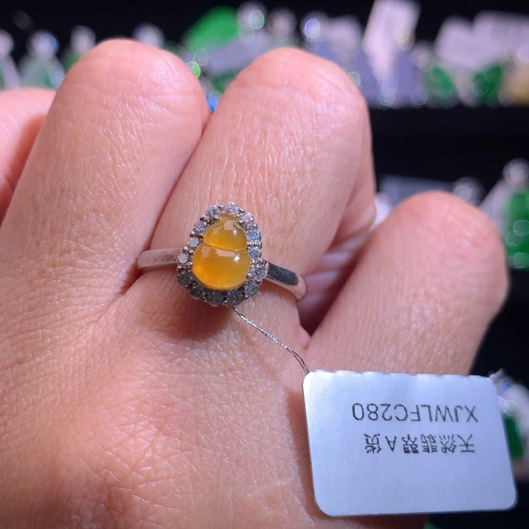 【闪购商品】银S925镶嵌戒指翡翠