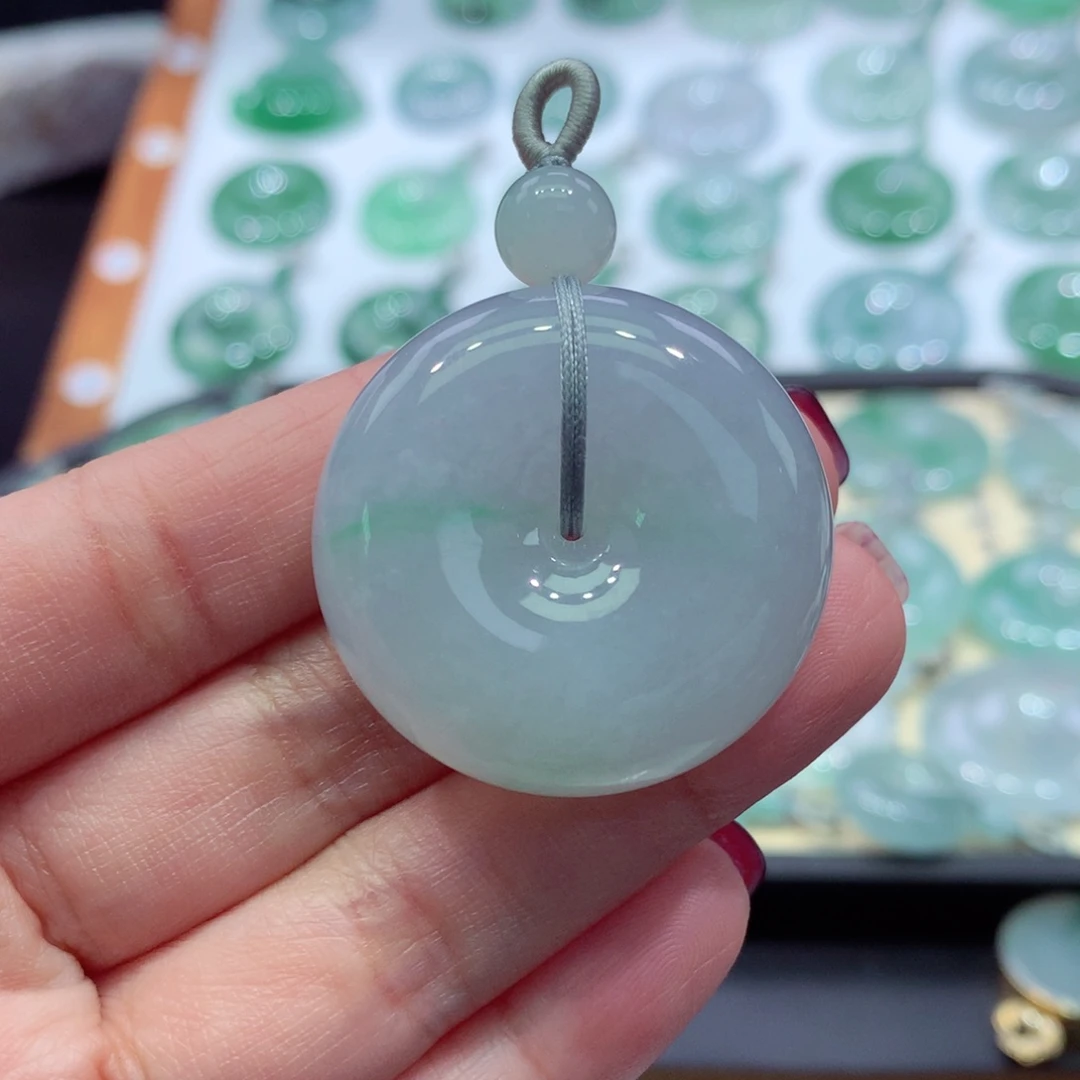 颈饰未镶嵌翡翠85尺寸33*12.3