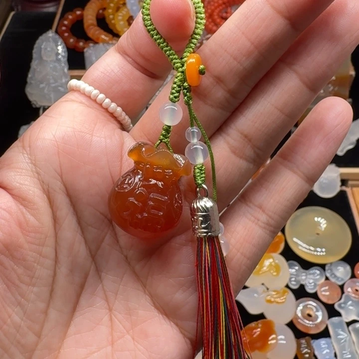 玛瑙/玉髓未镶嵌颈饰