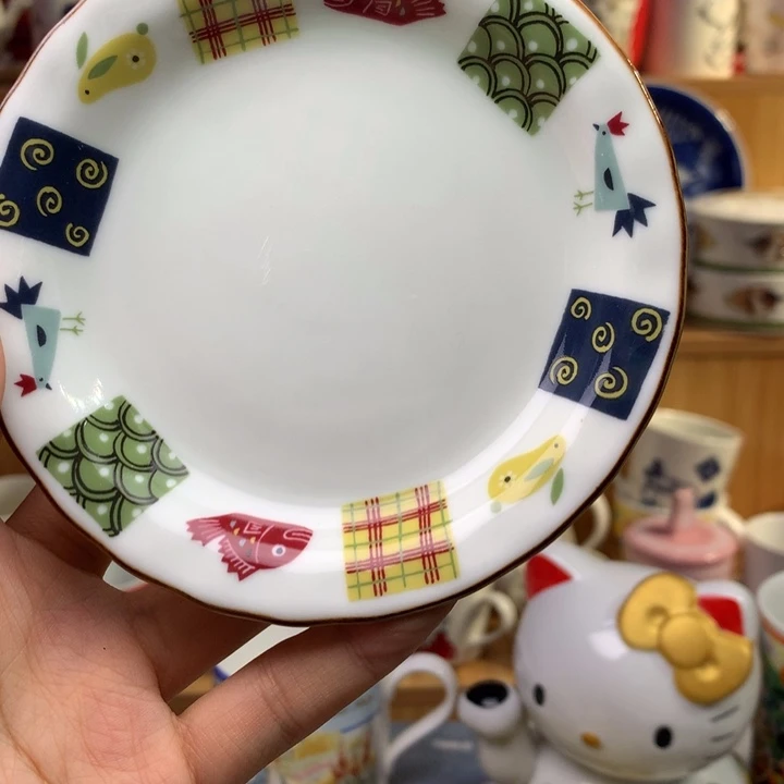 长***脸瓷片中古瓷器默认微瑕的