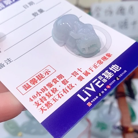 颈饰未镶嵌翡翠貔貅