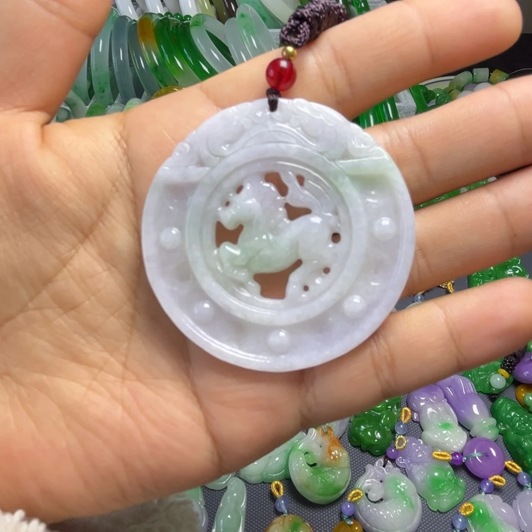 翡翠未镶嵌手链翡翠未镶嵌颈饰手饰挂件