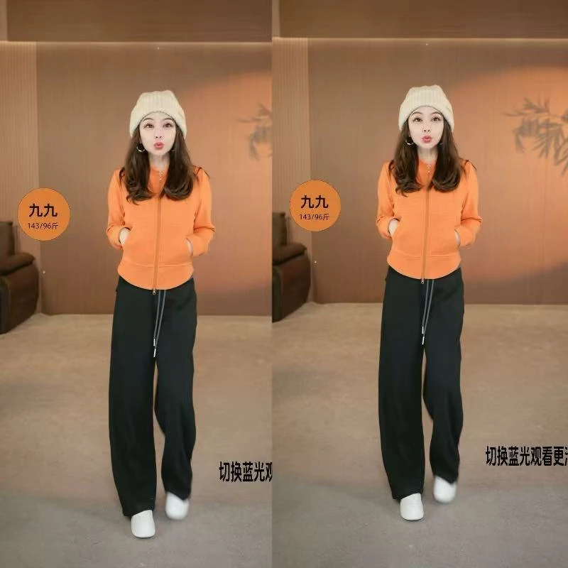 九九小个子定制秋冬德绒保暖双拉链立领拼接休闲百搭显瘦外套