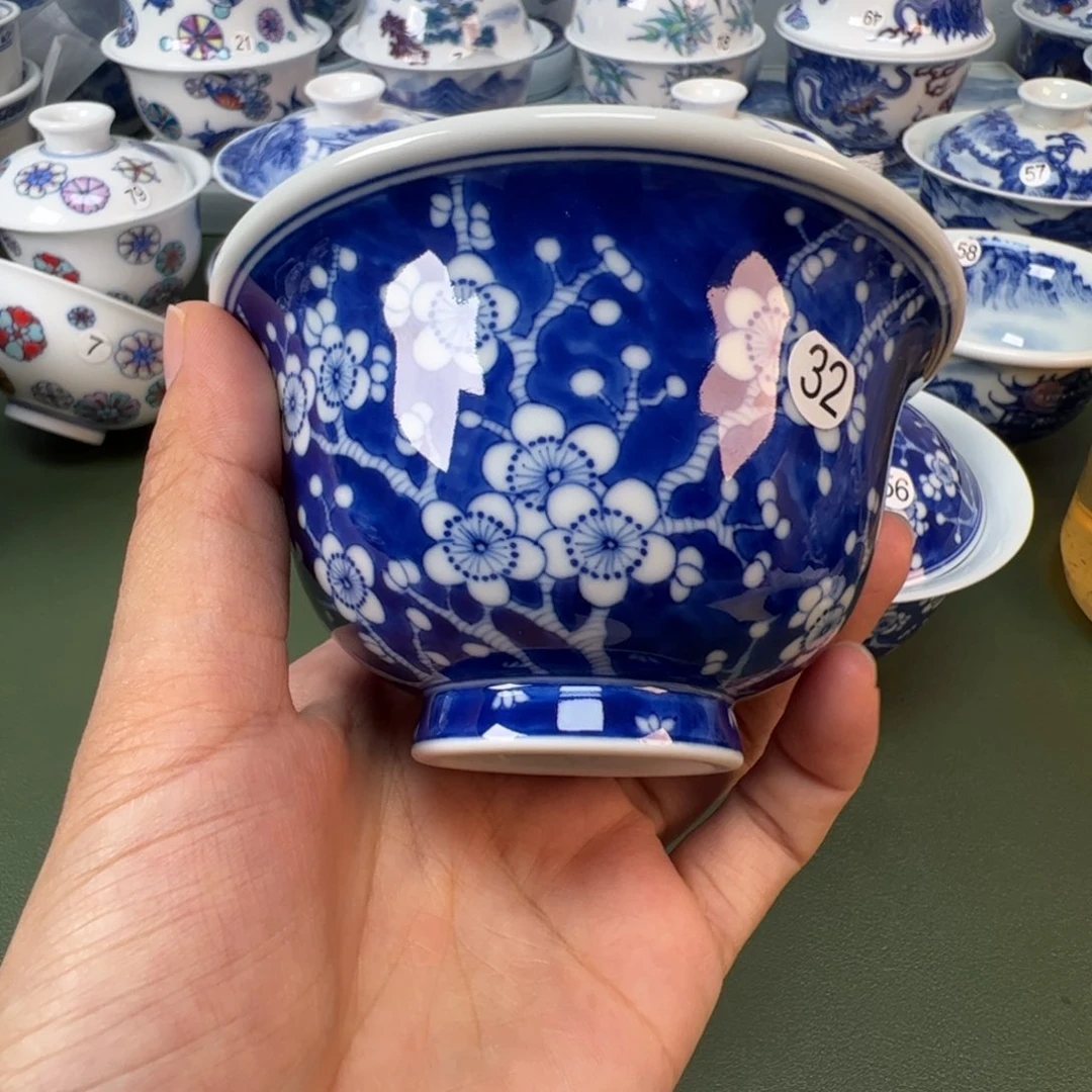 木木景德镇纯手工纯手绘茶具32