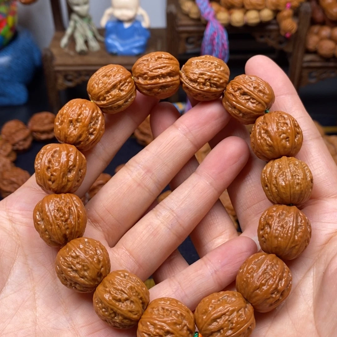 桃核手串小蚂蚁八棱