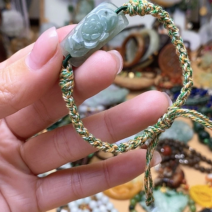 翡翠手链未镶嵌手牌46