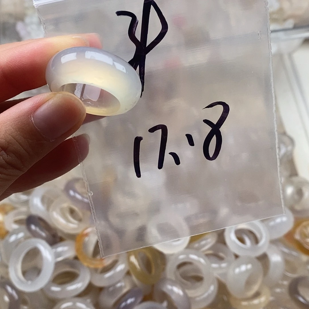 未镶嵌戒指玛瑙/玉髓