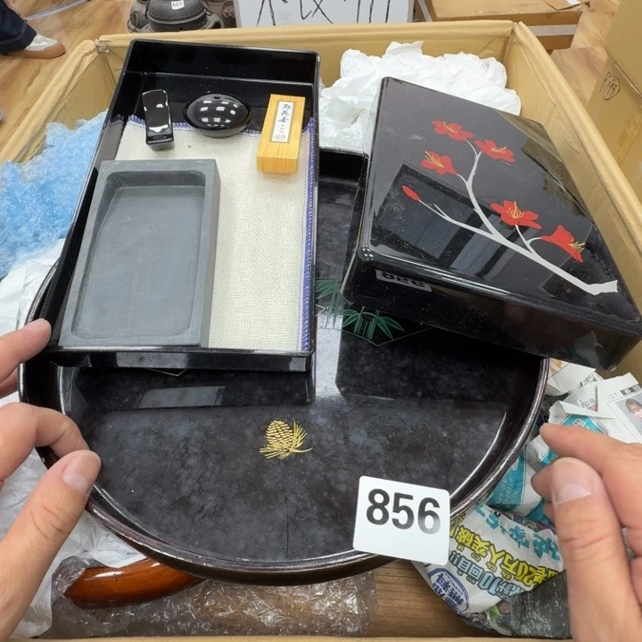 瓷片工艺品摆件瓷器摆件正能量
