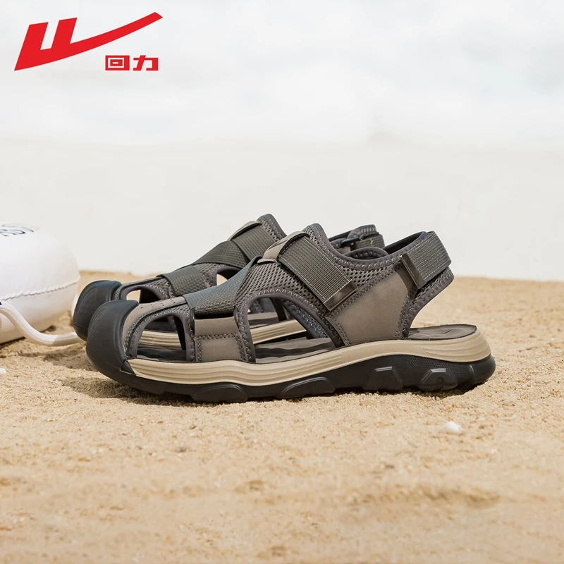 回力凉鞋男款2025夏季新款防滑透气沙滩鞋软底外穿不累脚凉拖鞋男