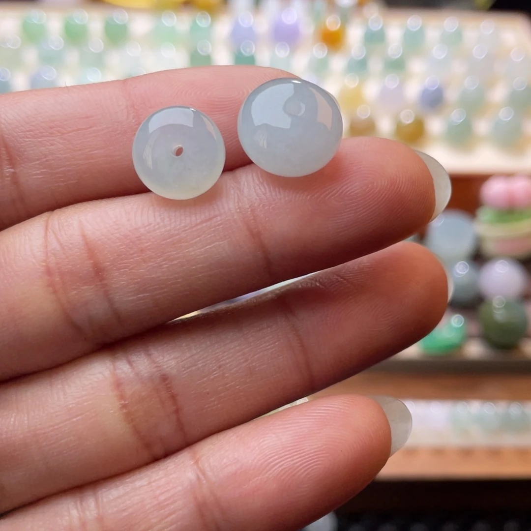 翡翠散珠鼓珠选一颗发 多样性