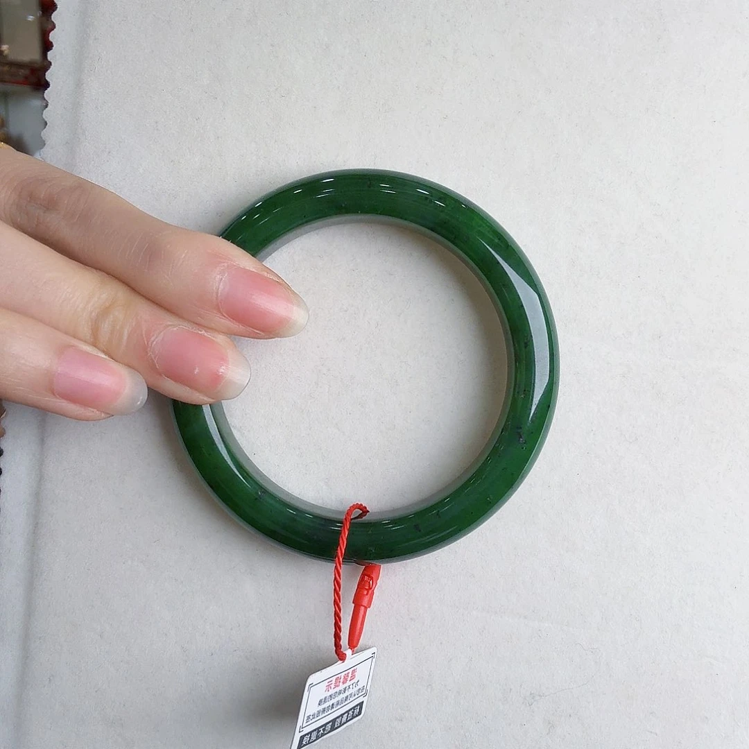 和田玉（碧玉）手镯未镶嵌