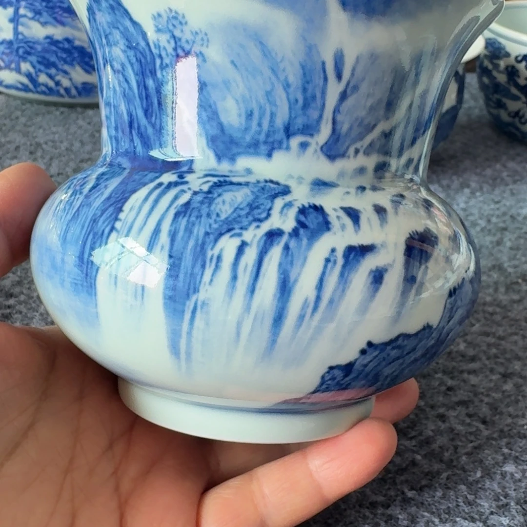 用***4现代景德镇陶瓷手绘茶具