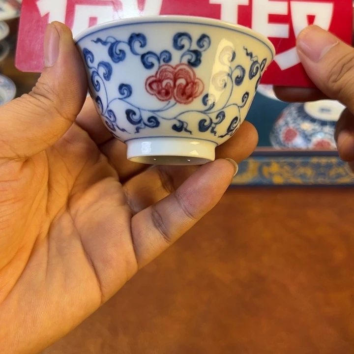 摆件微瑕景德镇手工手绘