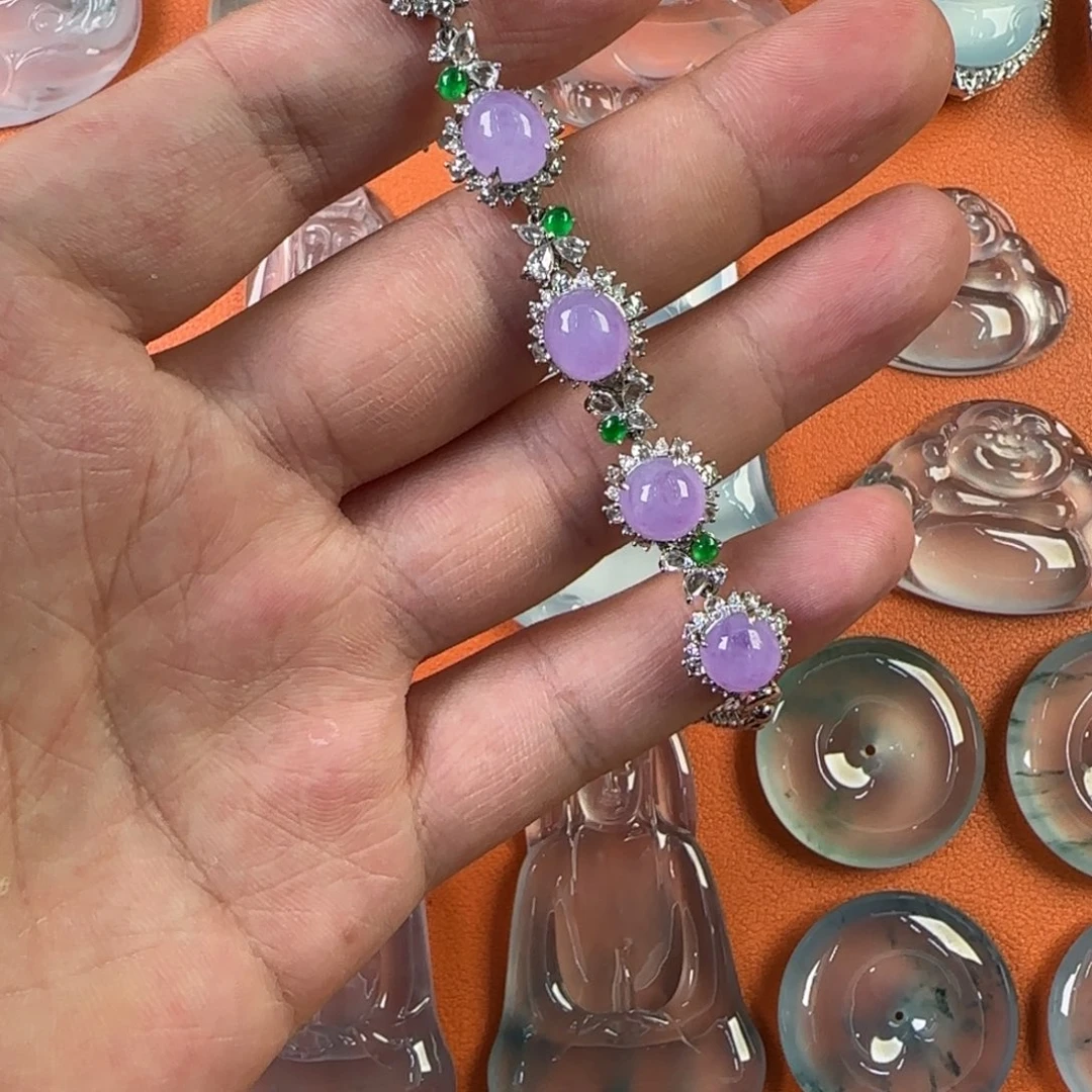 定制翡翠未镶嵌天然