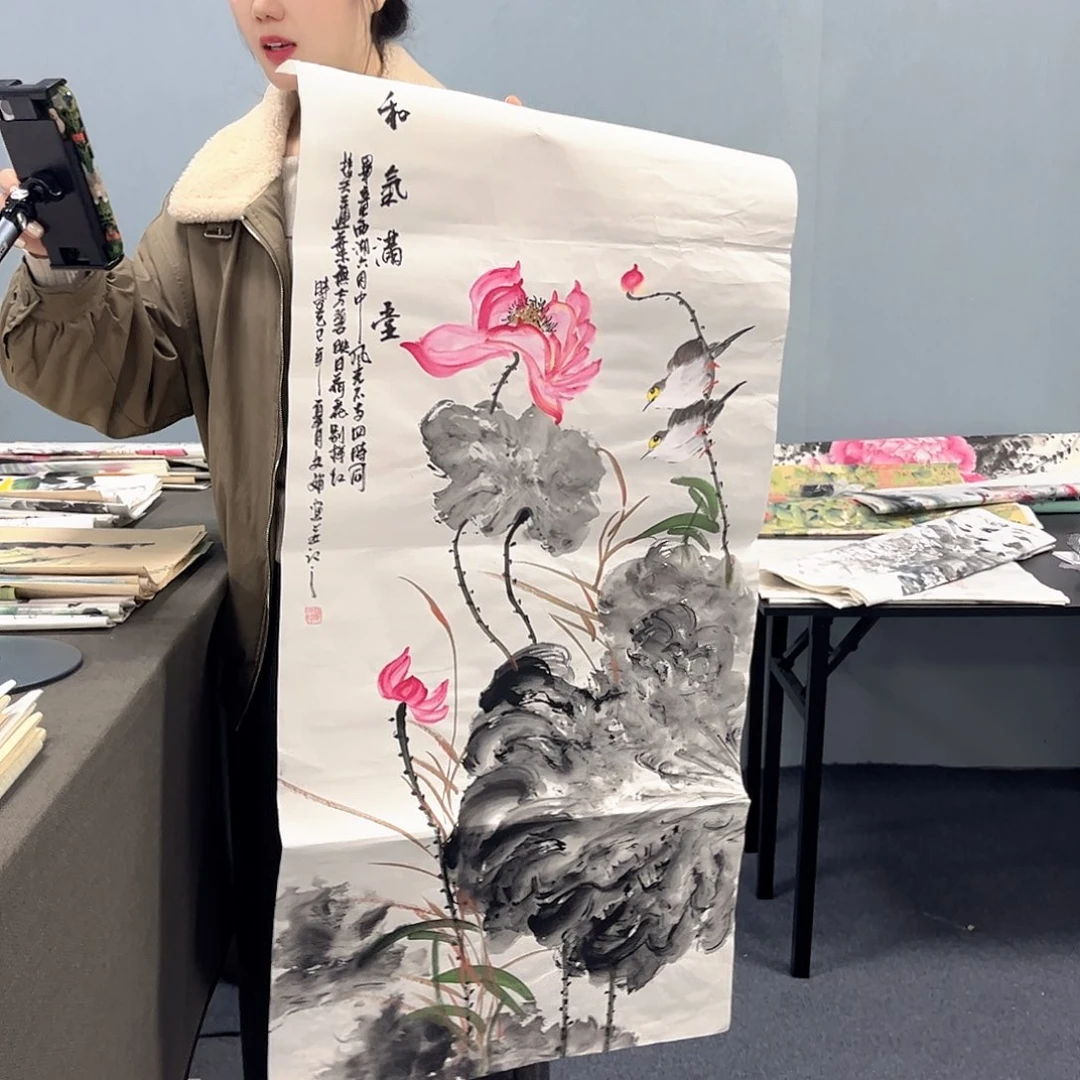 国画国画老师作品