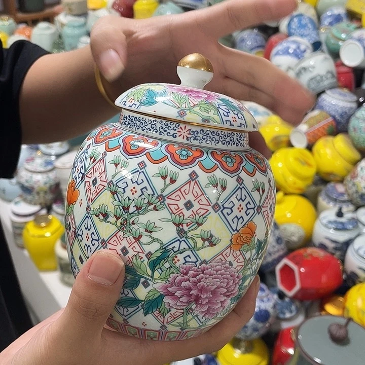 陶瓷罐茶叶罐密封罐