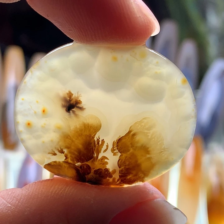 玛瑙/玉髓颈饰未镶嵌012