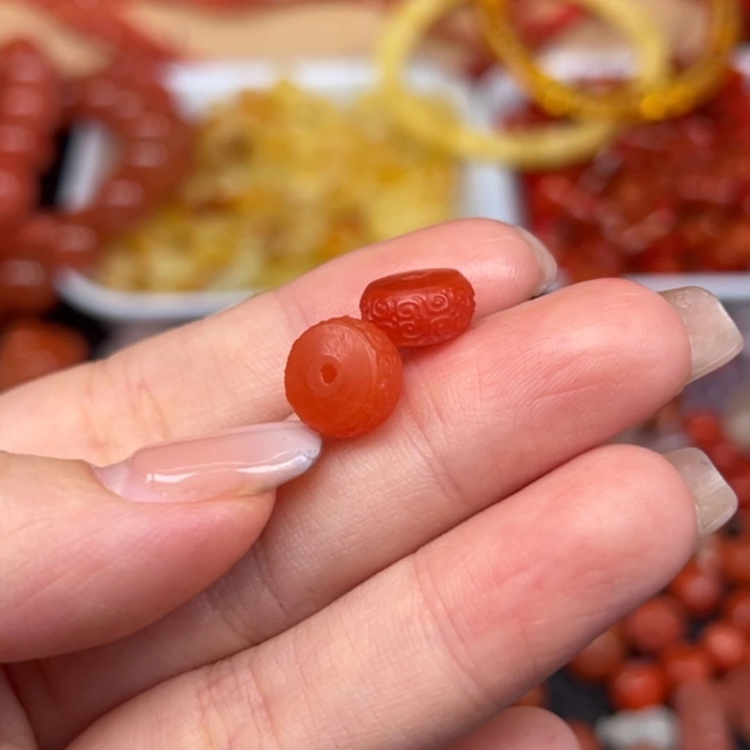 南红玛瑙未镶嵌吊坠(不含链)