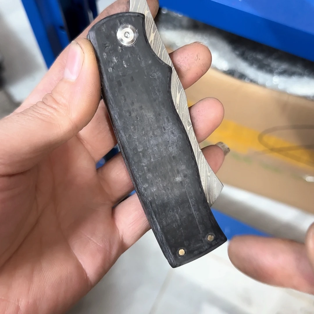大马士革折叠刀园林工具