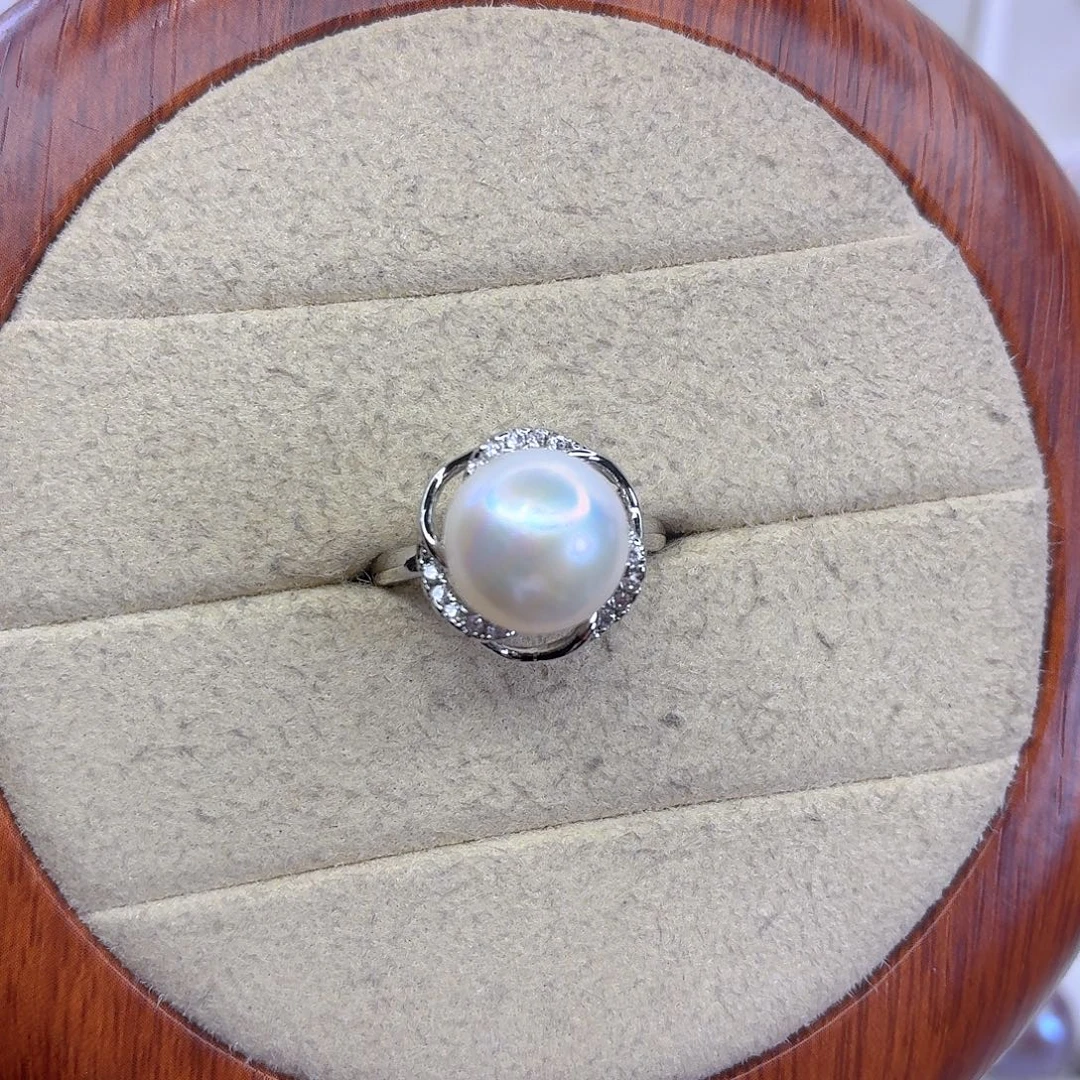 戒指合金淡水珍珠F