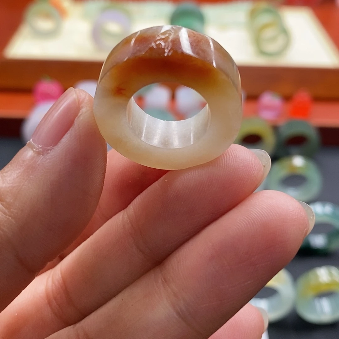 定制翡翠未镶嵌翡翠6-13圈口