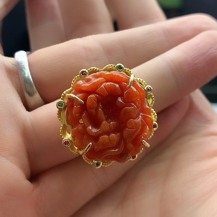 翡翠银S925镶嵌颈饰