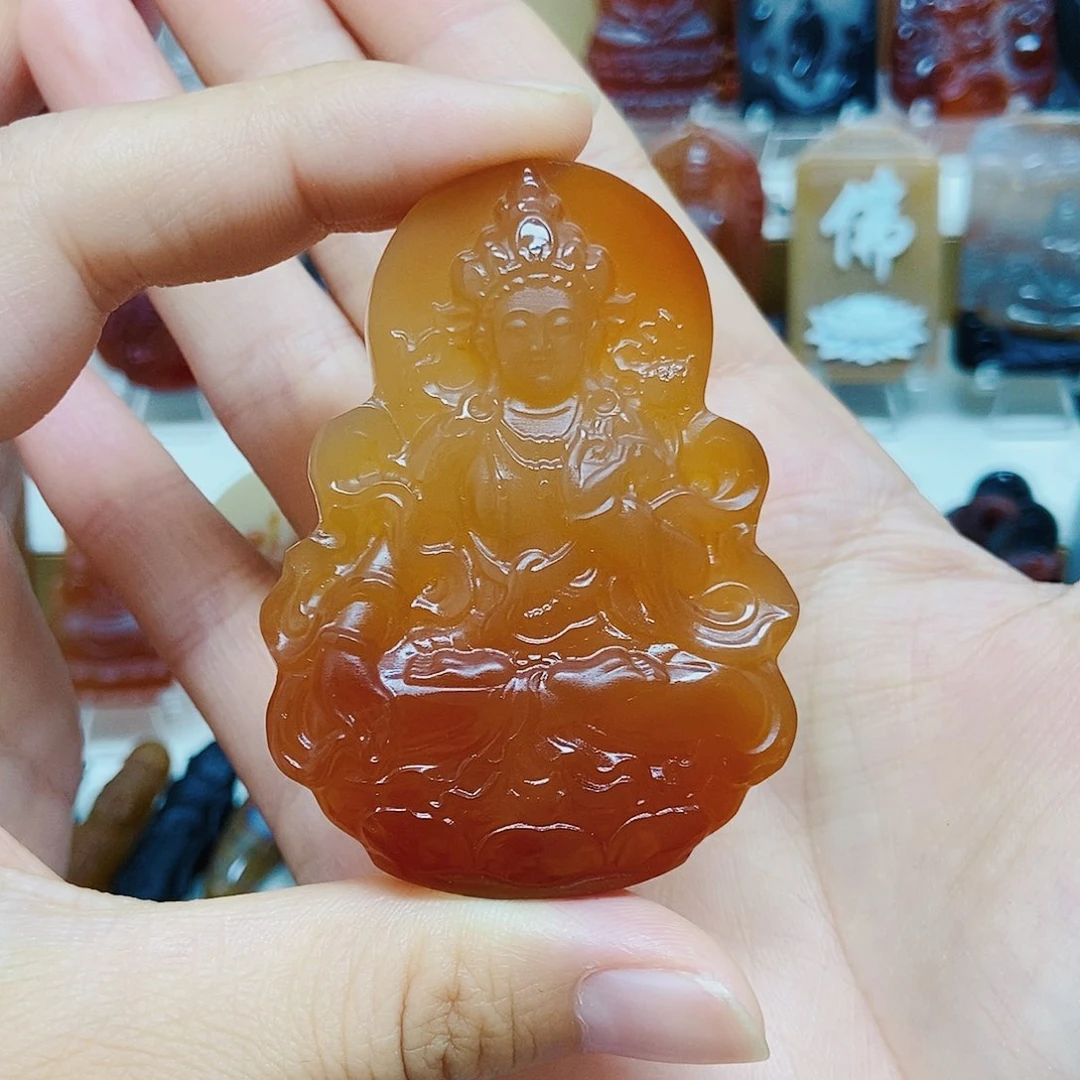 玛瑙/玉髓颈饰未镶嵌远**云