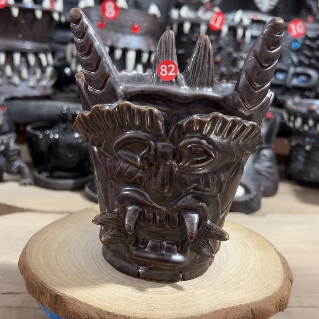 82号，手捏手刻，内口11外高11.5