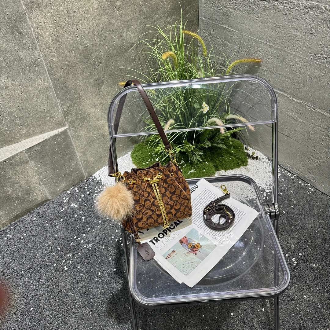 MONICA KIKI/莫妮卡奇奇【升级款】经典复古百搭单肩斜挎手提福袋包