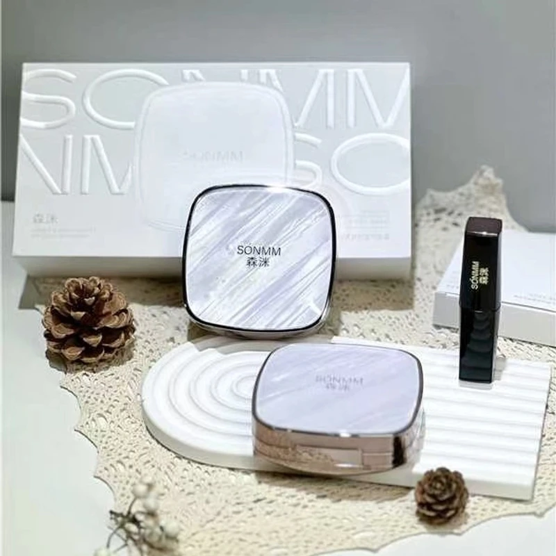 森洣菁纯光润紧致抗皱气垫霜