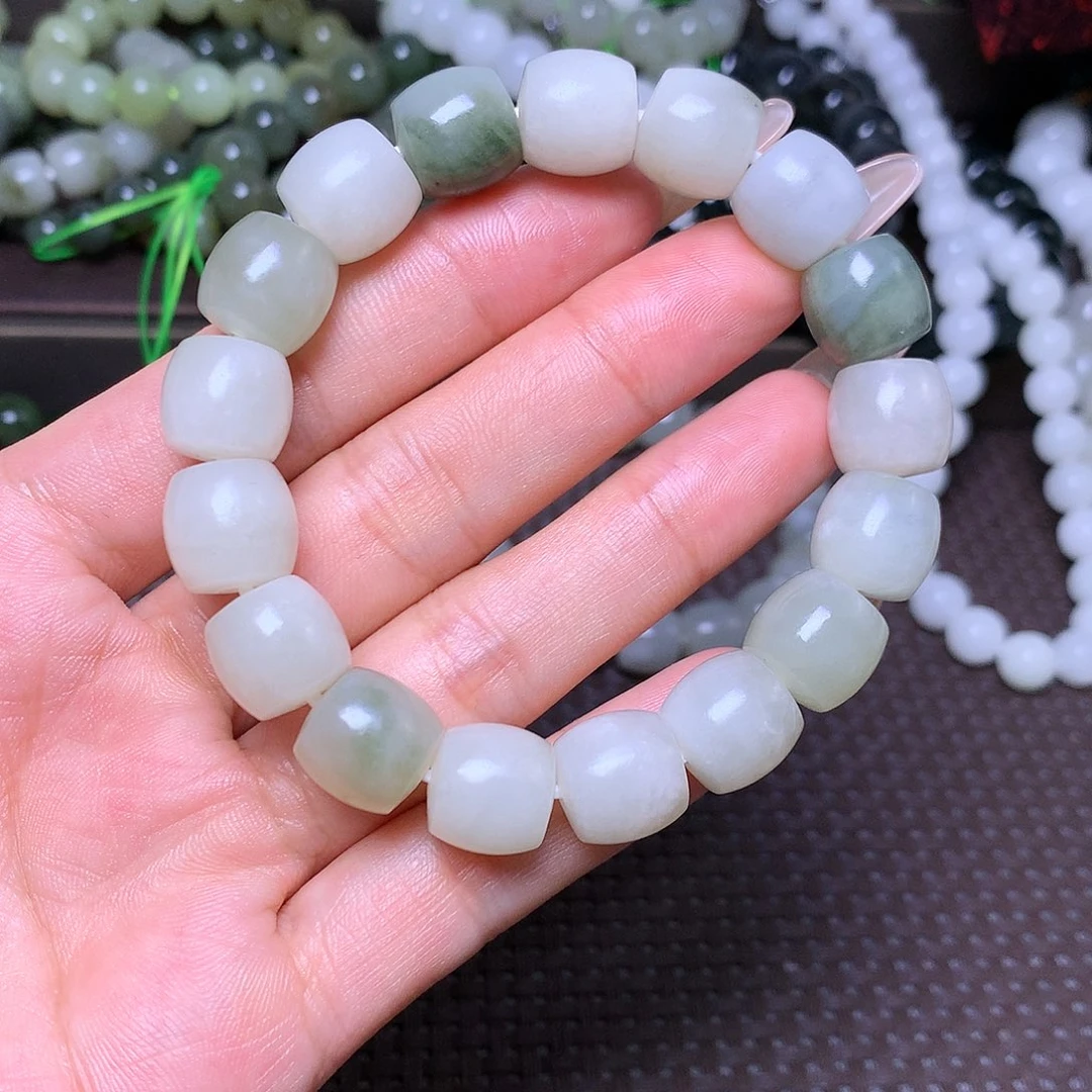 【闪购商品】和田玉未镶嵌手串卡12