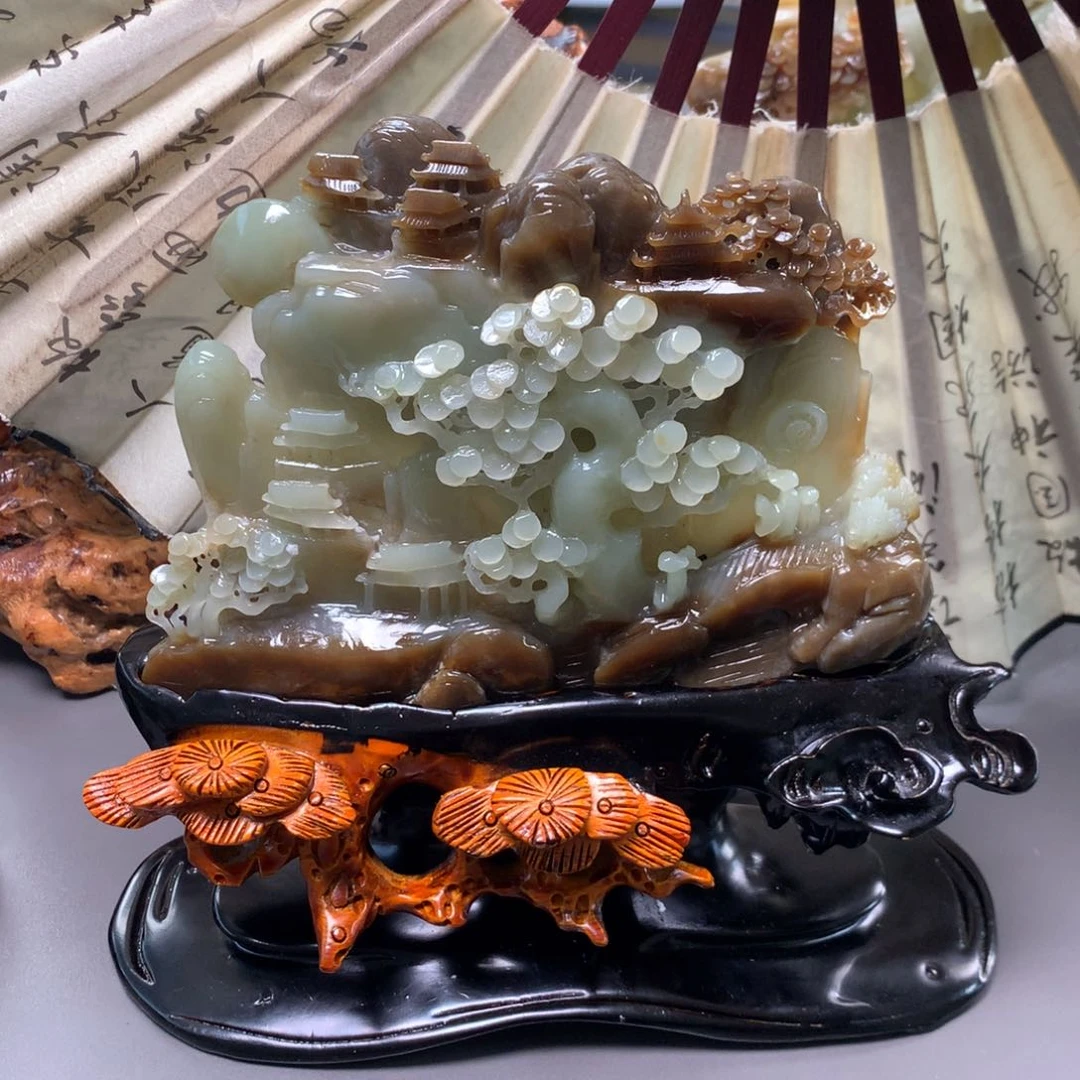 和田玉摆件未镶嵌