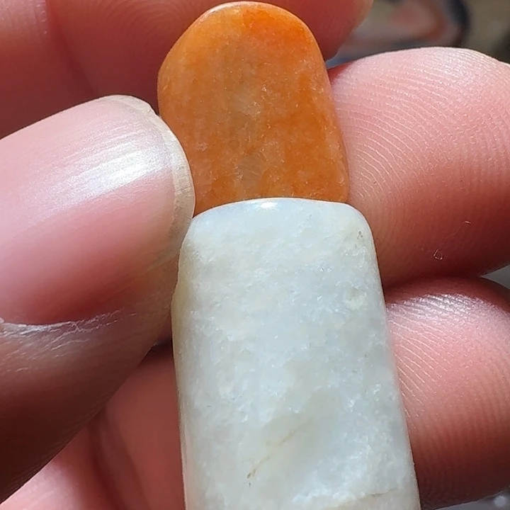 和田玉（糖玉）颈饰未镶嵌枫*汢