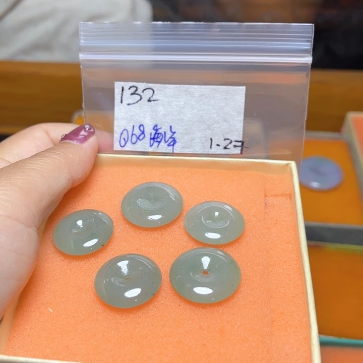 定制翡翠未镶嵌海***9不