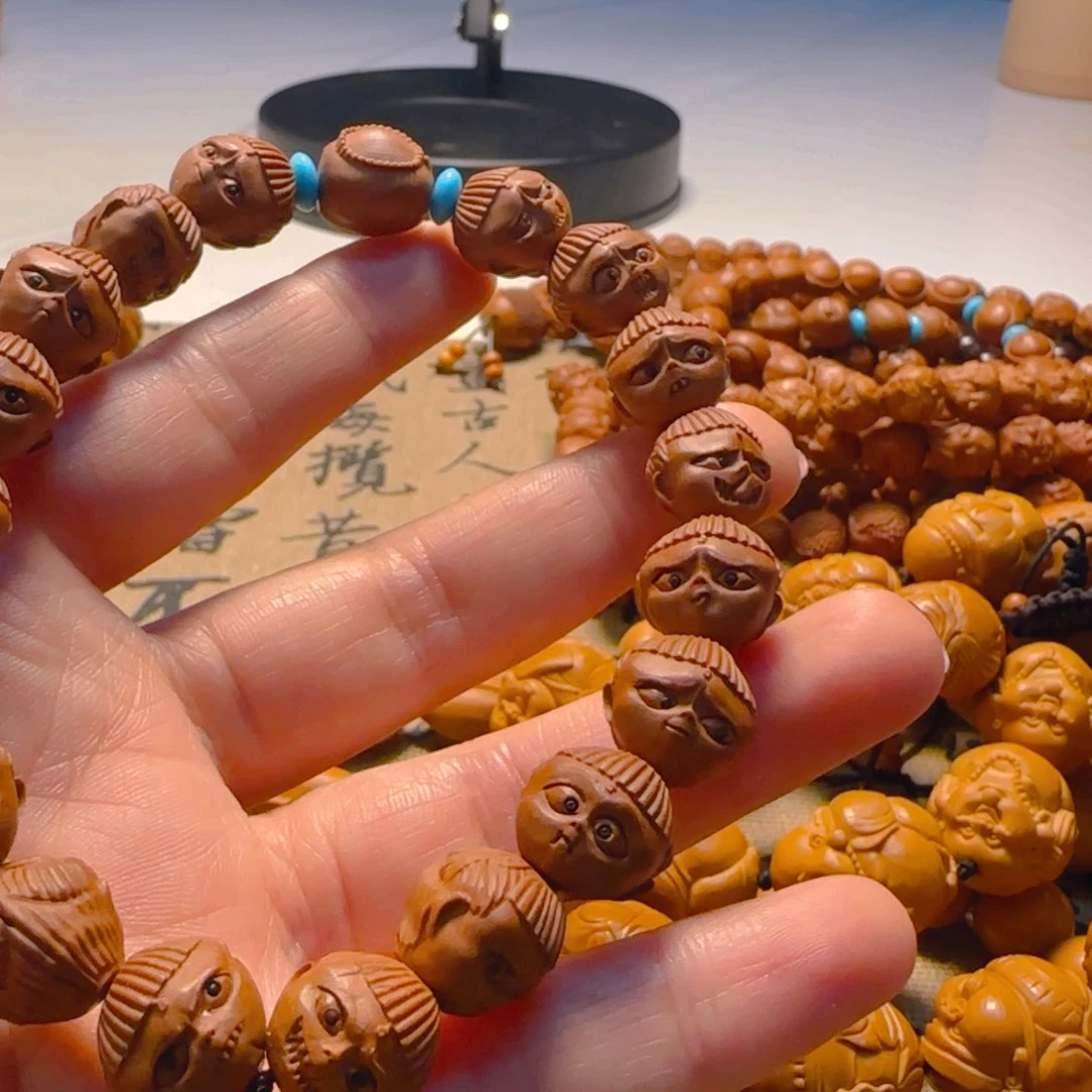 橄榄核手串/手链龙纹