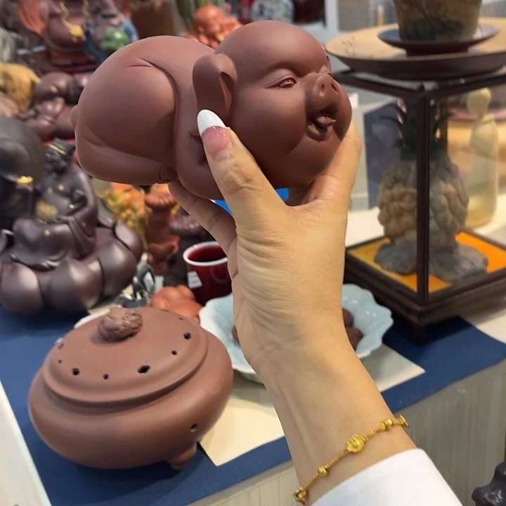 蓝***天紫砂茶宠特惠猪福利