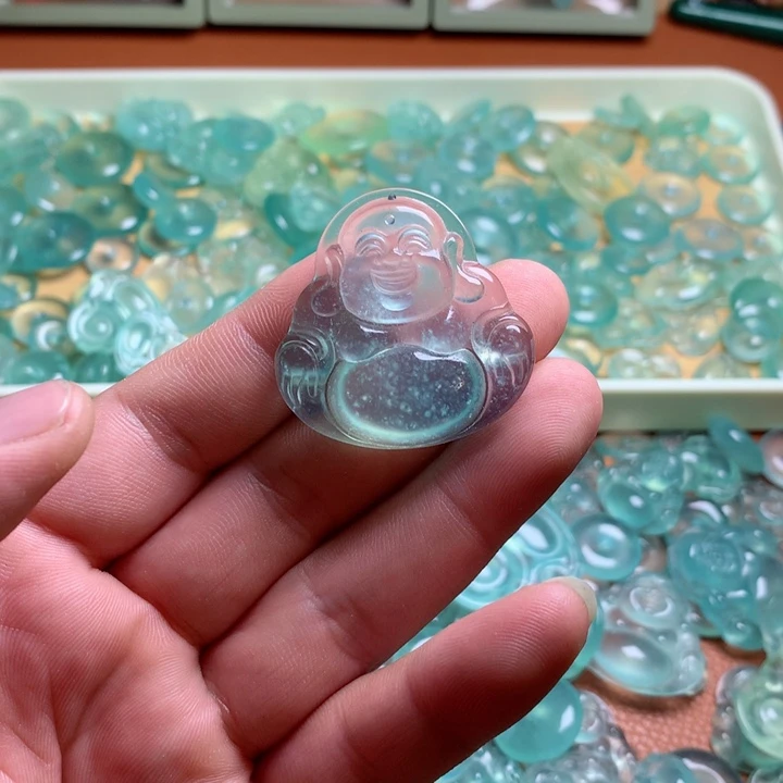 *****蛇纹石玉未镶嵌吊坠