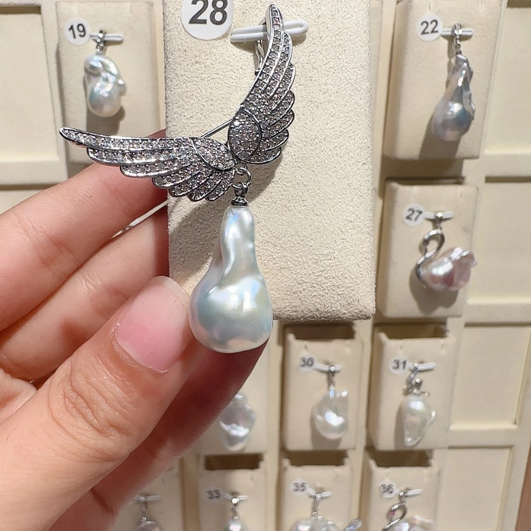 颈饰淡水珍珠合金