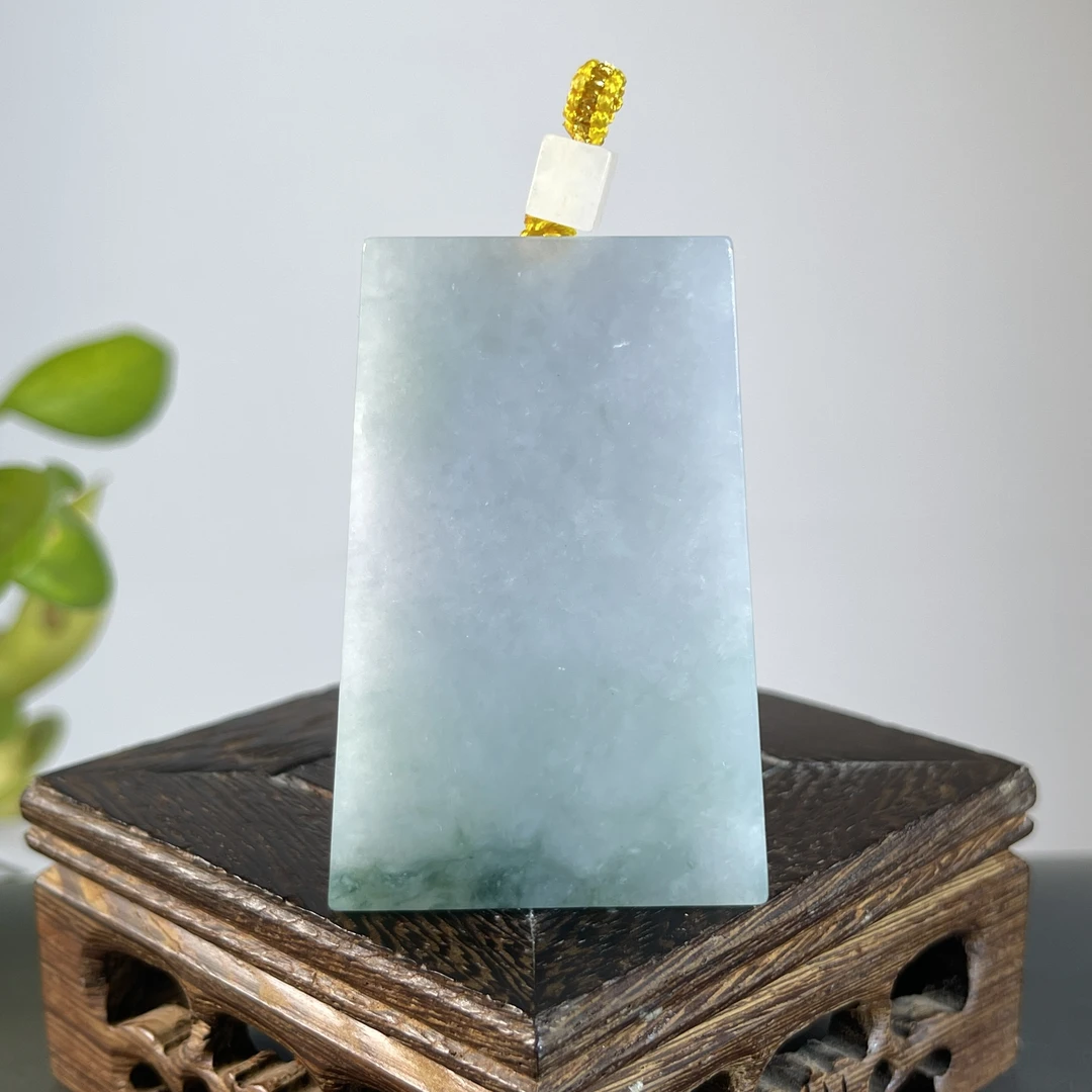 JCB28-75  天然缅甸A货翡翠 无事牌