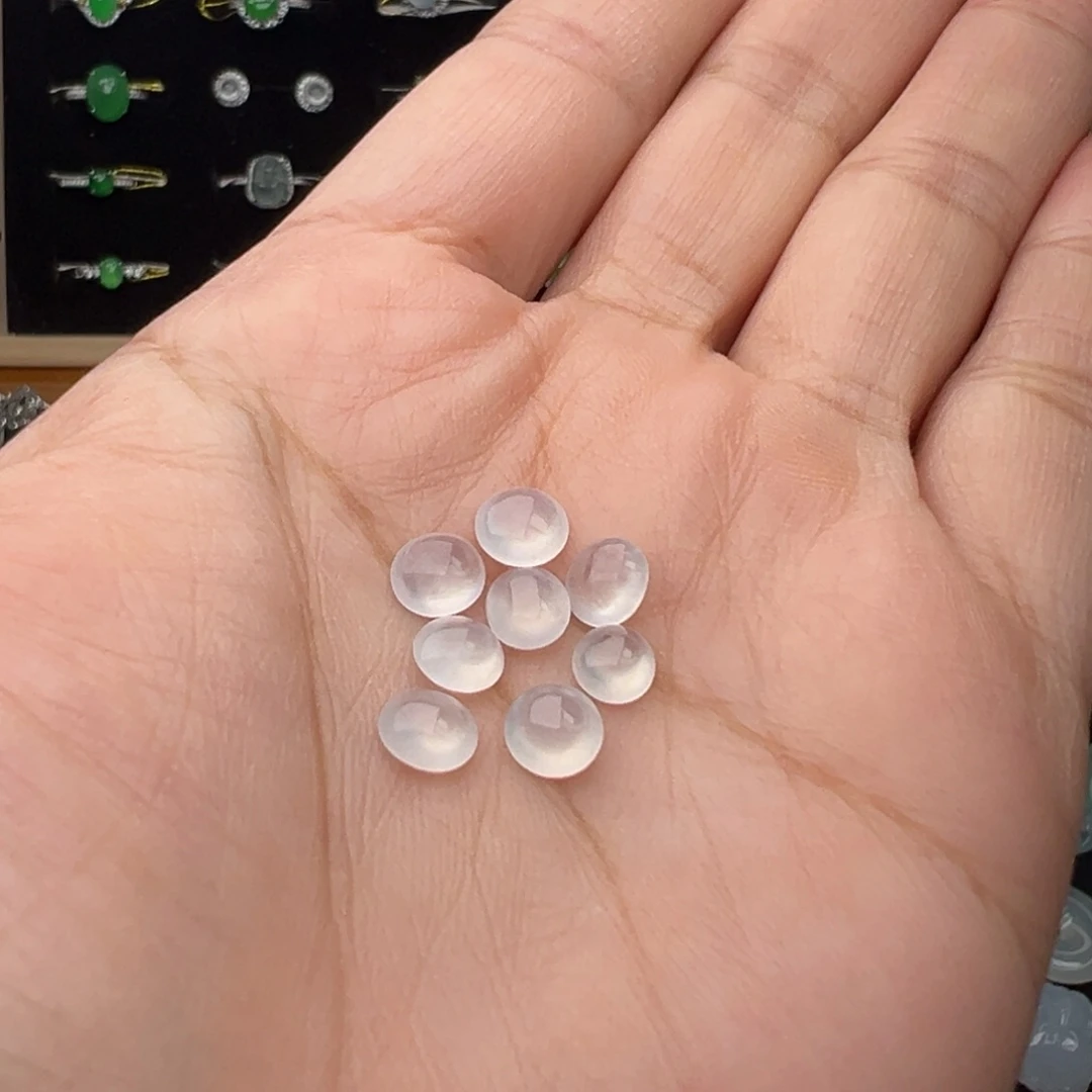 翡翠未镶嵌颈饰蛋5.8